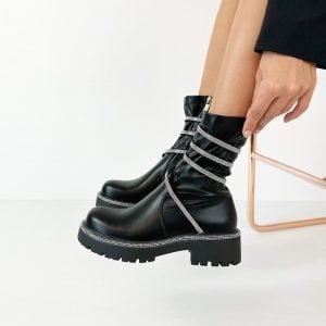 Anfibi Astrid edizione limitata con cavigliera di strass