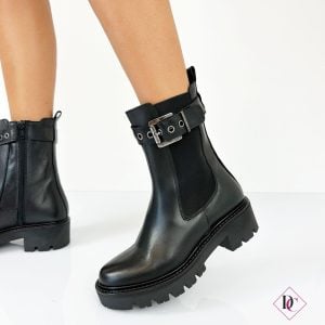 Anfibi Tinka vera pelle stivali limited edition con cintura