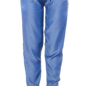 Joggers pantaloni morbidi con elastico in vita effetto jeans