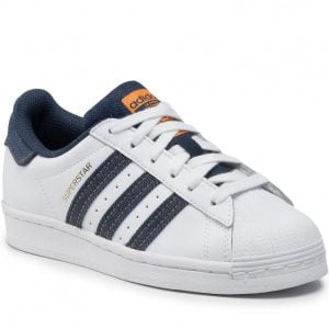 Adidas Superstar J Originals sneakers in pelle sportive unisex