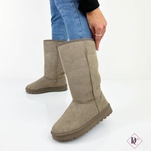 Scarponi Poppy stivali al polpaccio con pelliccia interna